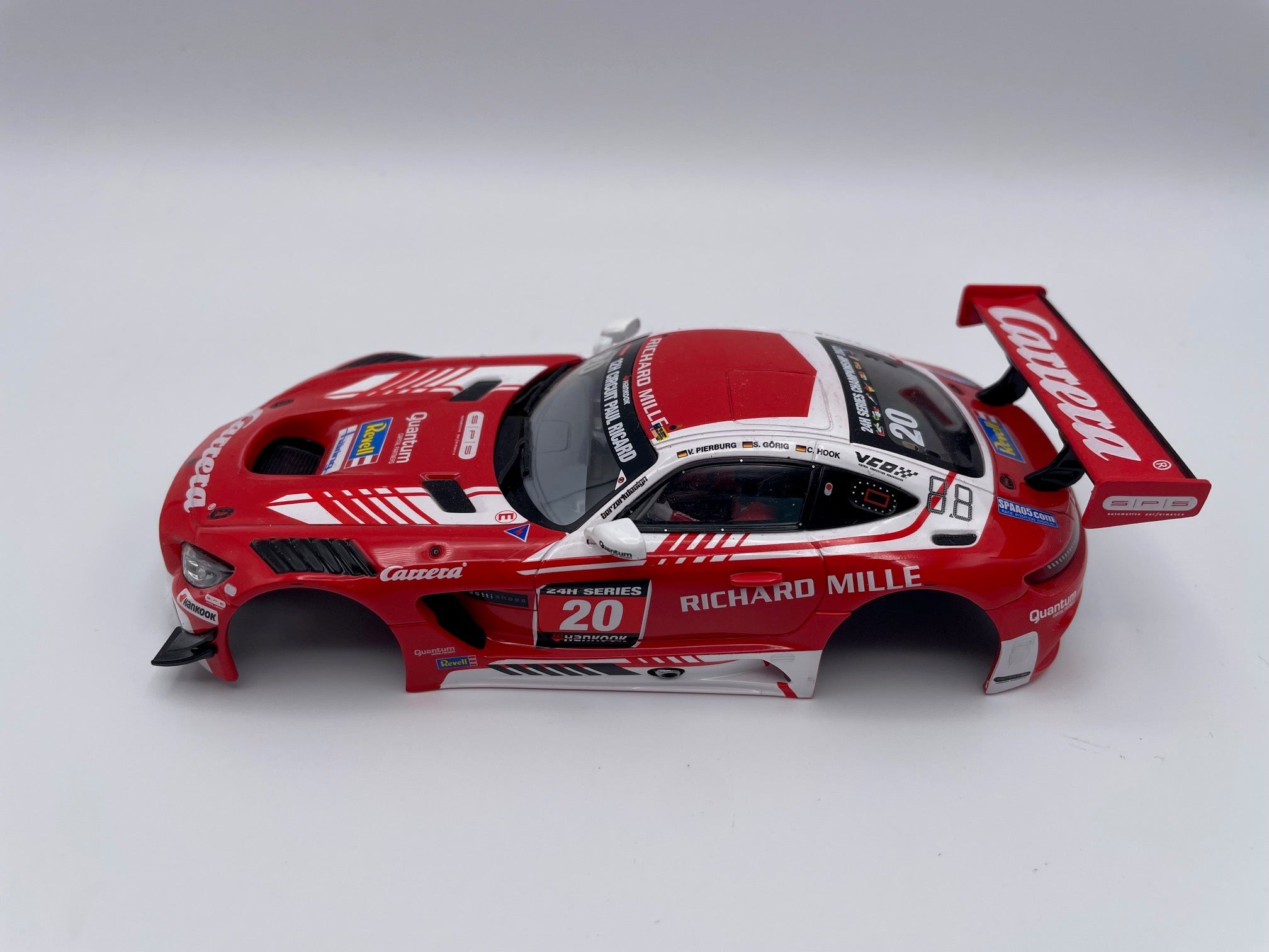 Carrera - Body Shell - Mercedes-AMG GT3 - #20 Carrera Revell - Paul ...