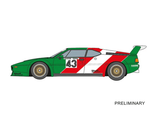 Carrera Digital 124 | BMW M1 | 43 BMW France | 24022 | 1/24 Slot Car
