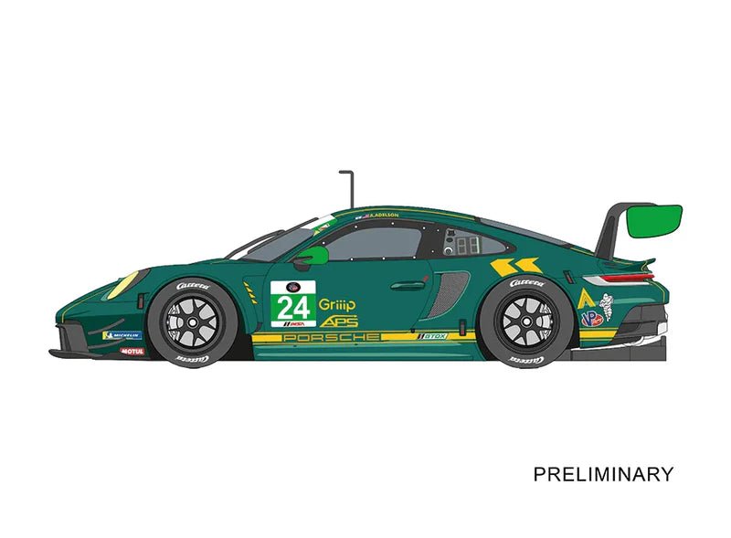 Carrera Digital 124 | Porsche 911 GT3 R | 24 Wright Motorsports | 24008 | 1/24 Slot Car