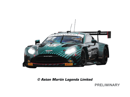 Carrera Digital 132 | Aston Martin Vantage AMR GT3 Evo | #87 Blackthorn - British GT 2024 | PRE - ORDER - 32069