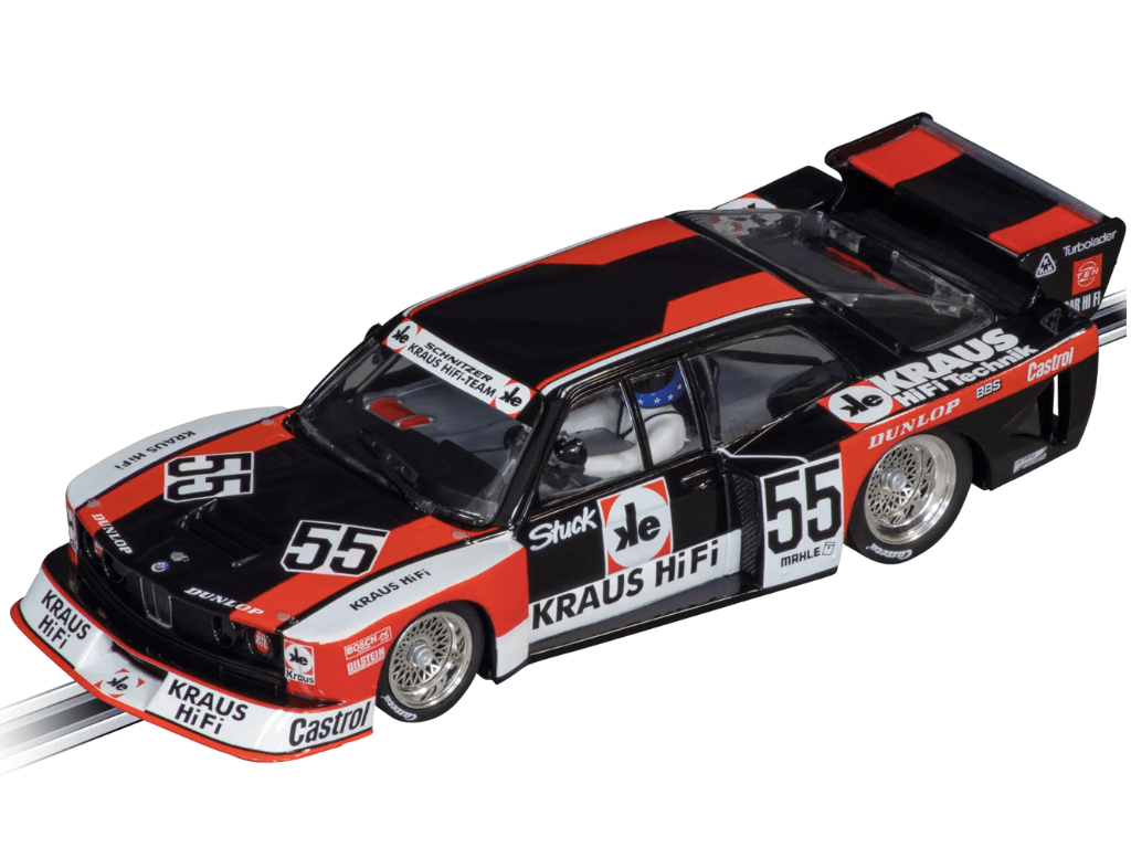 Carrera Digital 132 - BMW 320 Turbo - #55 Kraus HiFi - DRM 1980 - 31038