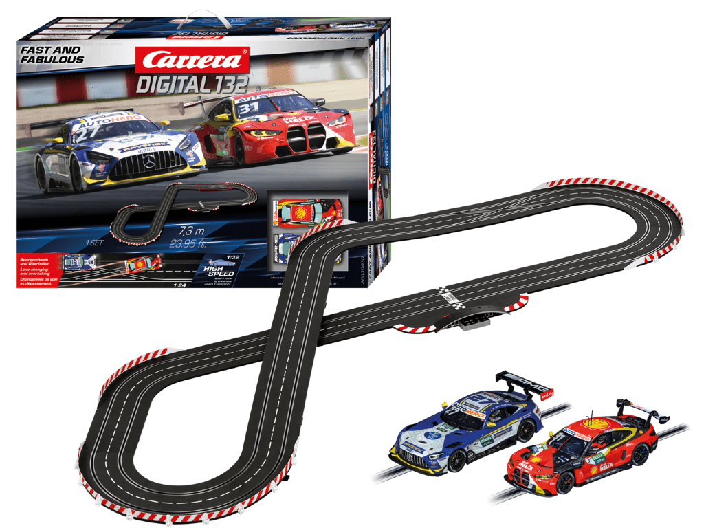 Carrera Digital 132 | Fast and Fabulous - Slot Car Racing Set | DTM - BMW vs. Mercedes - AMG | 30030