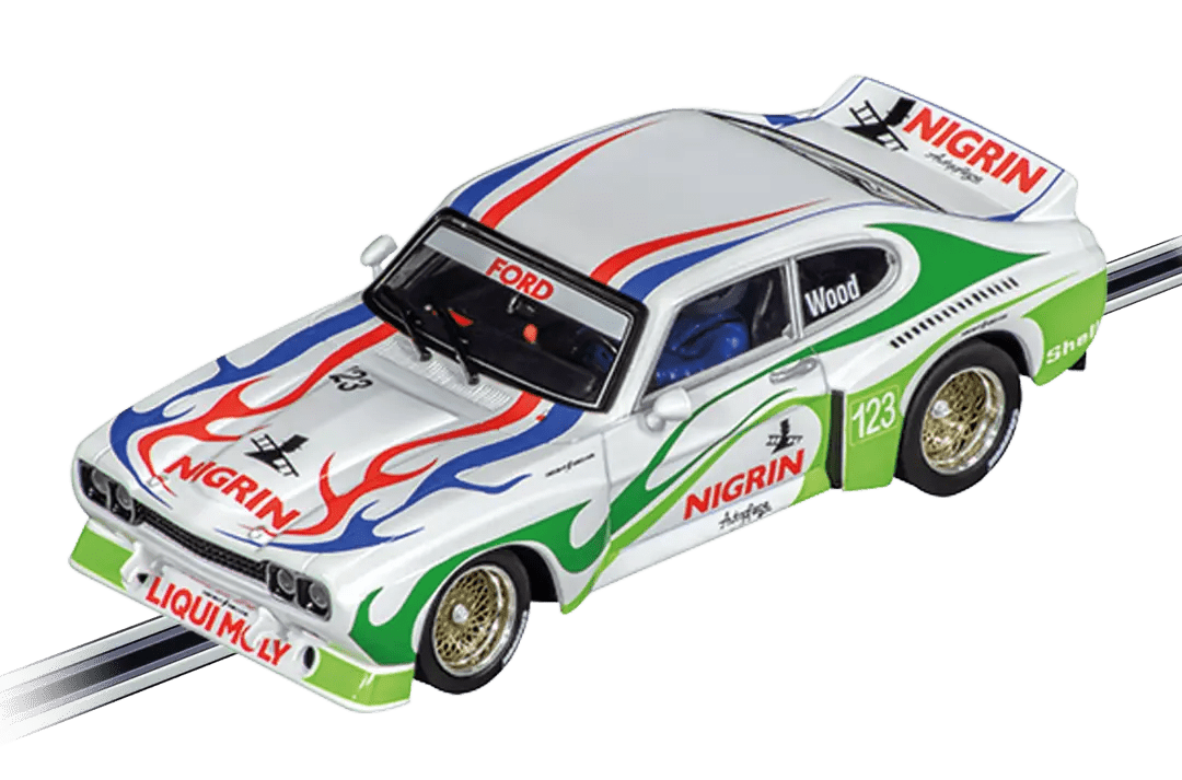 Carrera Digital 132 | Ford Capri RS 3100 | #123 Nigrin - DRM 1970’s | 31046