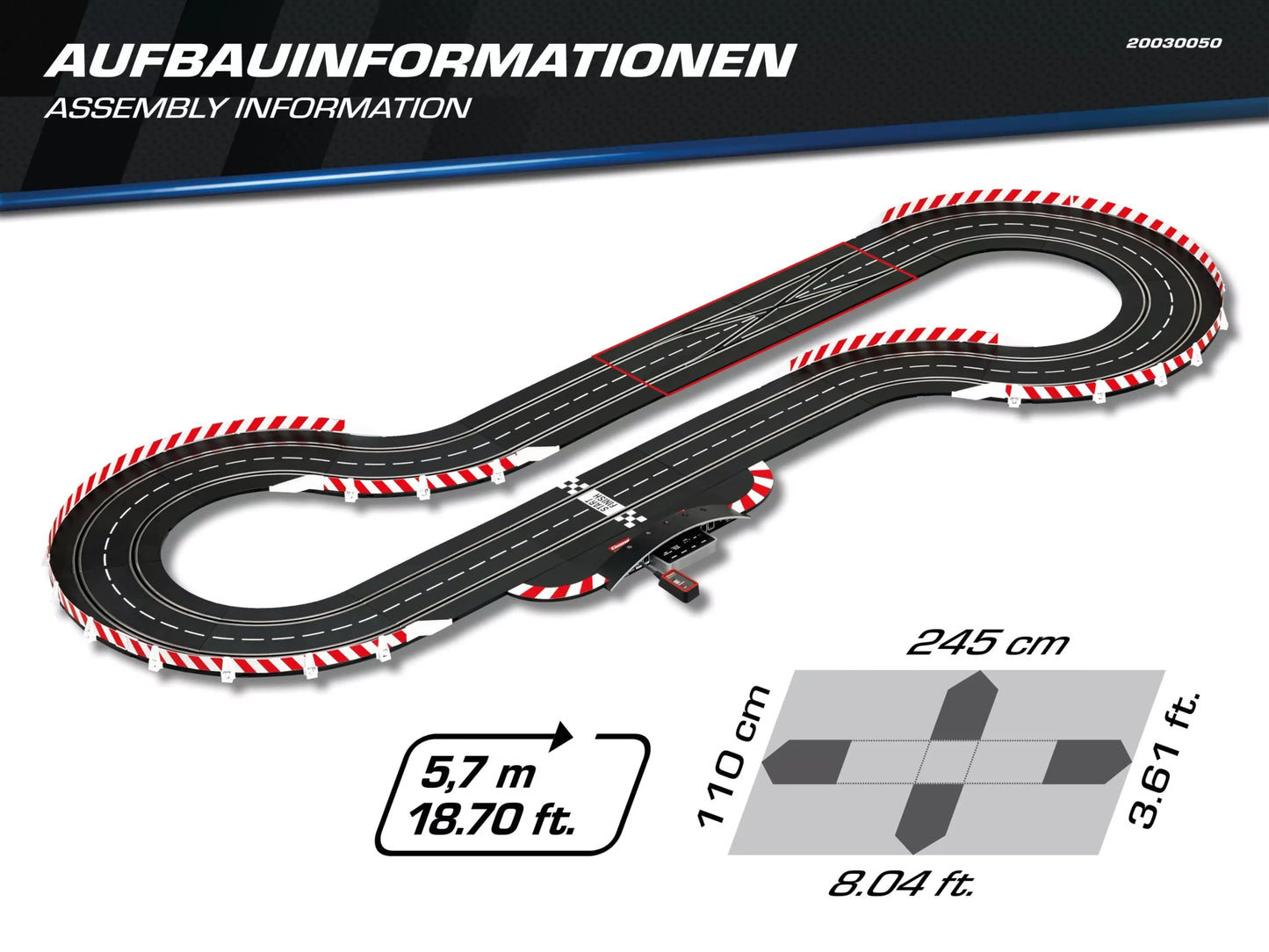 Carrera Digital 132 | Grid Master | Ferrari vs. Mercedes AMG | 30050 | 1/32 Slot Car Racing Set