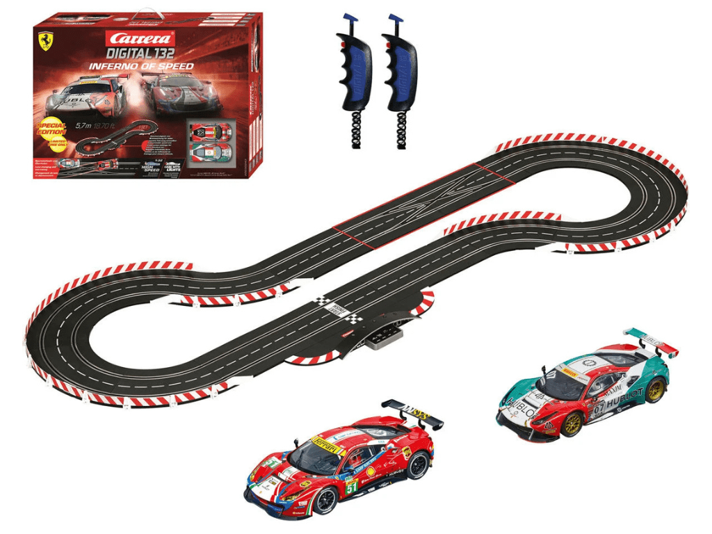 Carrera Digital 132 - Inferno of Speed - Slot Car Racing Set - Ferrari 488 GT3 - 30043