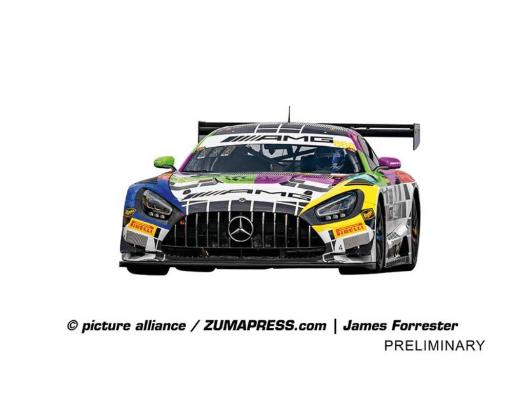Carrera Digital 132 | Mercedes-AMG GT3 Evo | 888 Team GMR | 32115 | 1/32 Slot Car