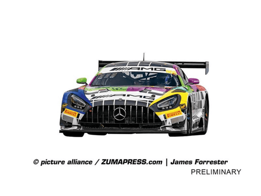 Carrera Digital 132 | Mercedes-AMG GT3 Evo | 888 Team GMR | 32115 | 1/32 Slot Car