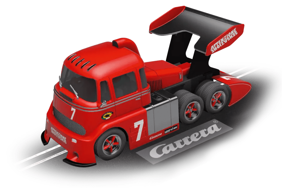 Carrera Digital 132 | Race Truck - Truckster Cabover | #7 Scuderia Triceratops | 30988