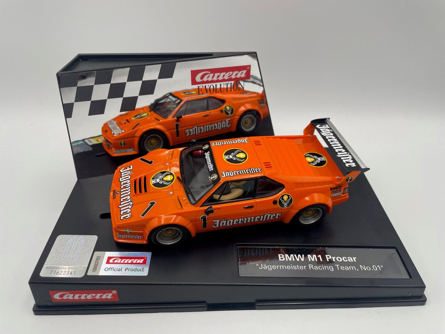 Carrera Evolution - BMW M1 Procar - #1 Jagermeister - 27792