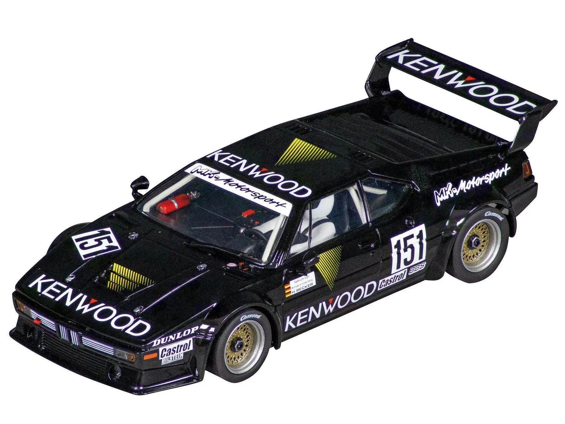 Carrera Evolution - BMW M1 Procar - #151 Kenwood - Nürburgring 1986 - 27754 Custom Build