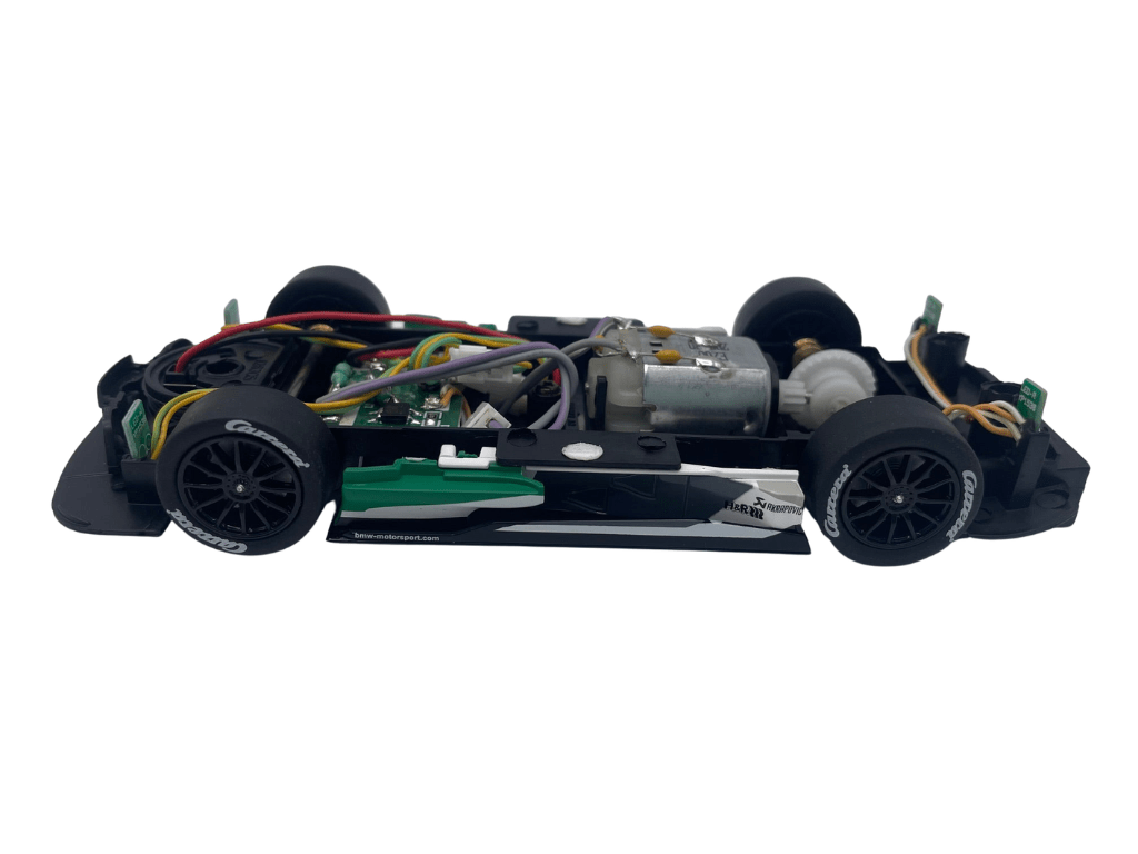 Carrera Evolution | Chassis Assembly - Complete | BMW M4 DTM / Turbo DTM | 1/32 Slot Car Parts