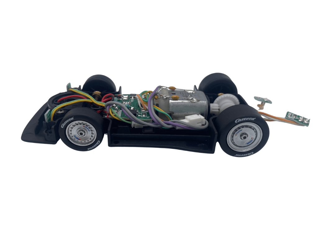 Carrera Evolution | Chassis Assembly - Complete | Lancia Beta Montecarlo Turbo | 1/32 Slot Car Parts