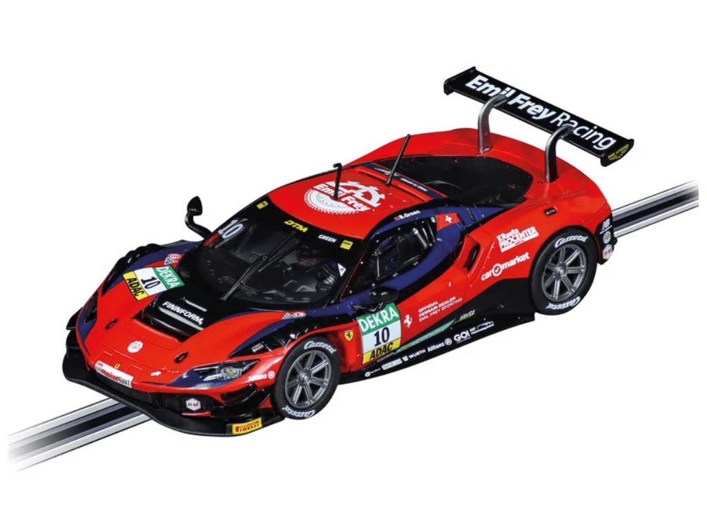 Carrera Evolution | Ferrari 296 GT3 | #10 Emil Frey Racing | 27885 | 1/32 Custom Build Slot Car