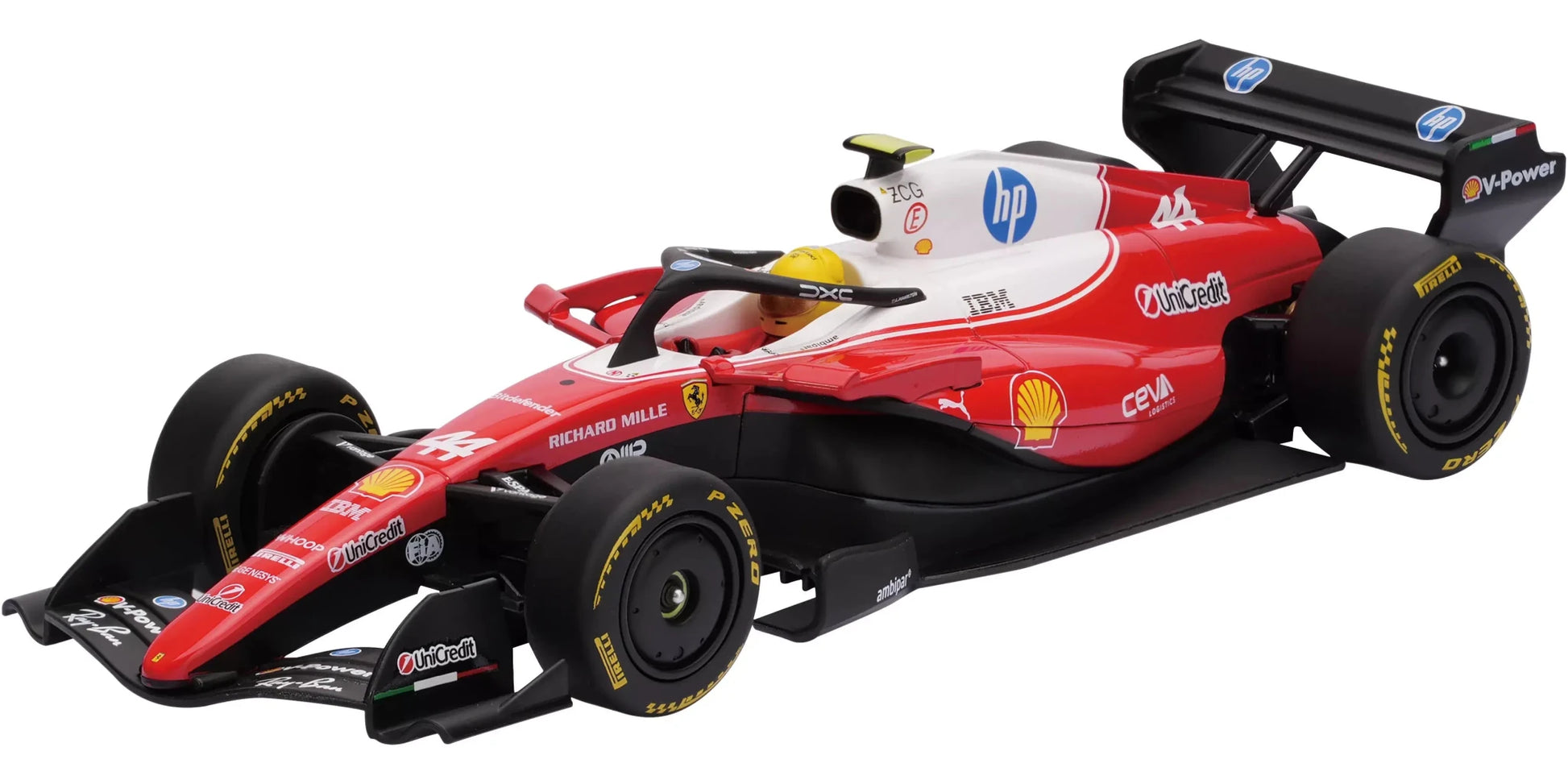 Carrera Evolution | Ferrari SF-26 | 44 Lewis Hamilton | 27846 | 1/32 Custom Build Slot Car