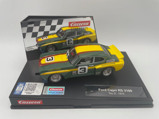 Carrera Evolution - Ford Capri RS 3100 - #3 - DRM 1974 - 27646