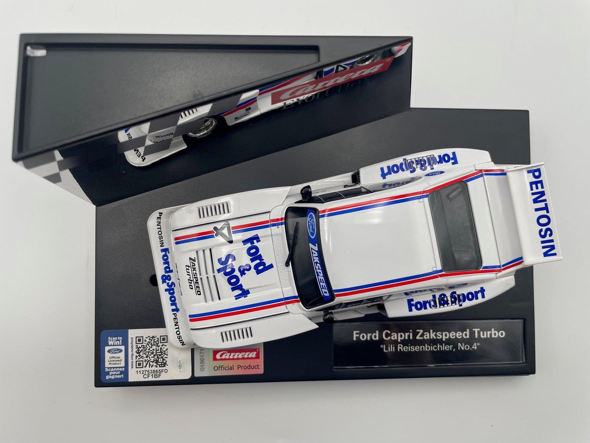 Carrera Evolution - Ford Capri Zakspeed Turbo - #4 Ford & Sport - DRM 1982 - 27628