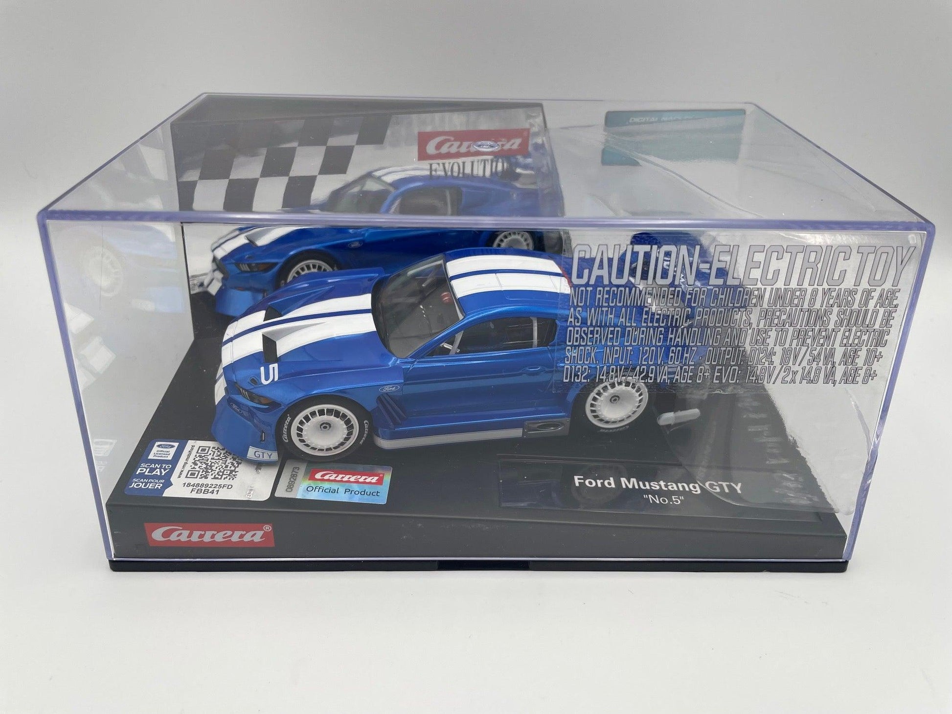 Carrera Evolution - Ford Mustang GTY - #5 Blue - 27751