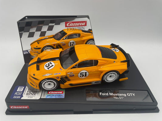 Carrera Evolution - Ford Mustang GTY - #51 Orange - 27788