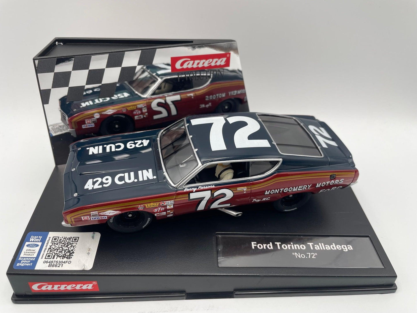 Carrera Evolution - Ford Torino Talladega - #72 Montgomery Motors - 27727