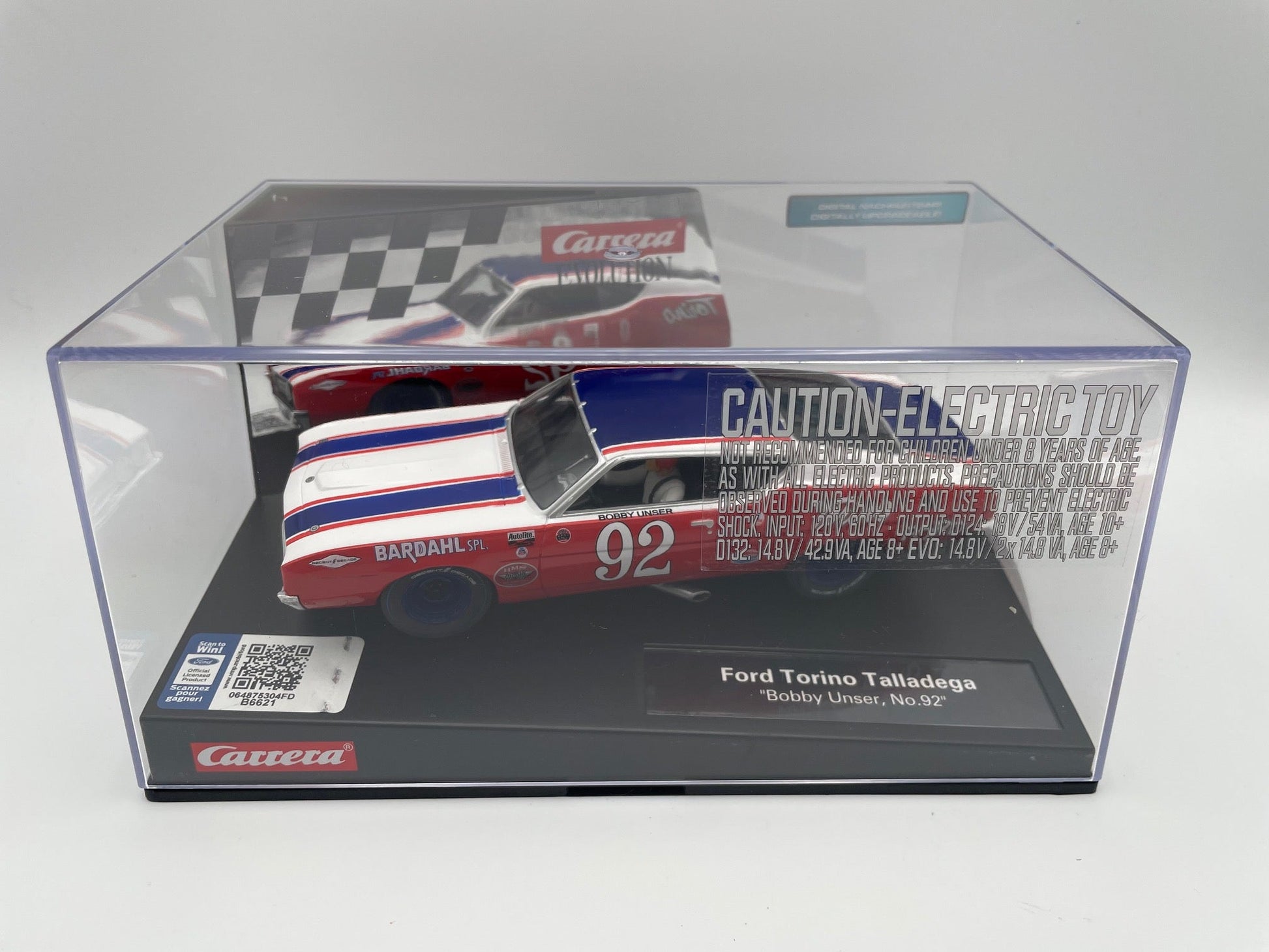 Carrera Evolution - Ford Torino Talladega - #92 Bobby Unser - Pikes Peak 1969 - 27556