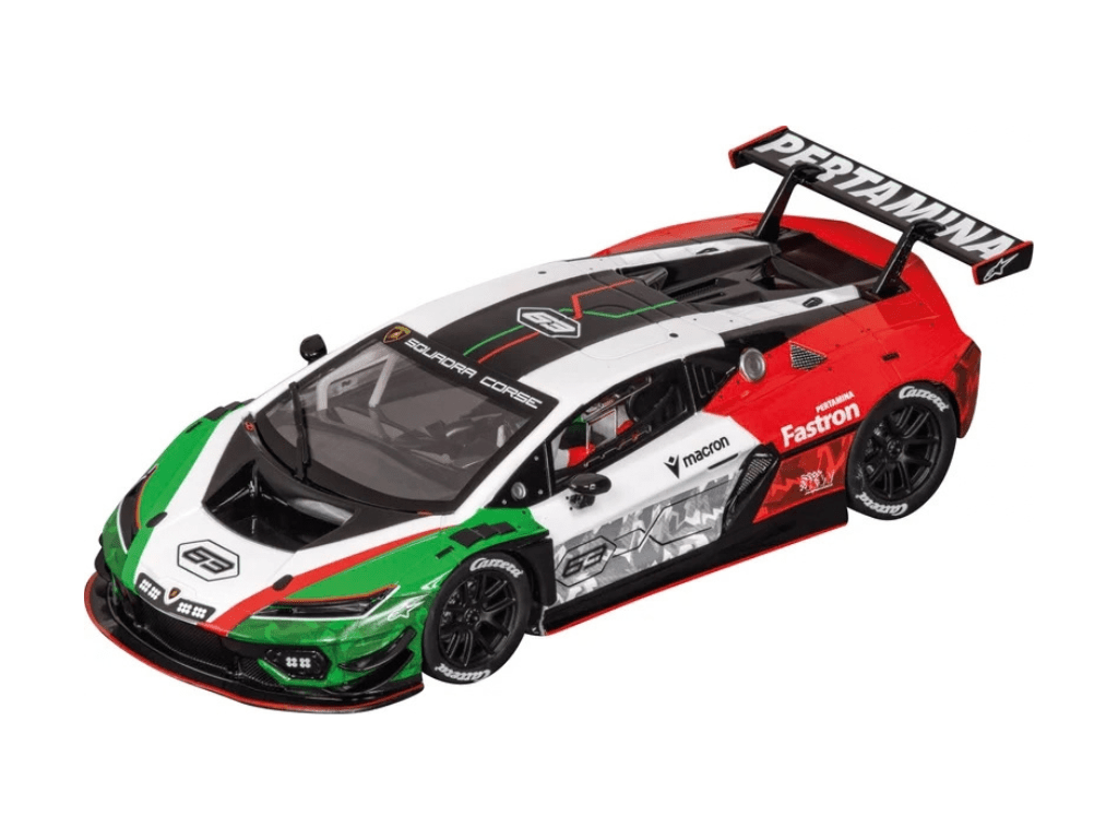 Carrera Evolution | Lamborghini Temerario GT3 | #63 Tricolore | 27875 | 1/32 Custom Build Slot Car
