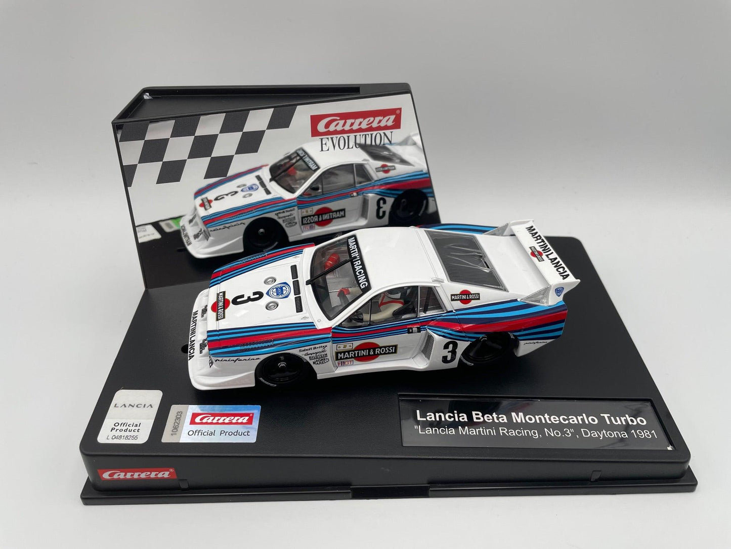 Carrera Evolution - Lancia Beta Montecarlo Turbo - #3 Martini & Rossi - Daytona 1981 - 27734