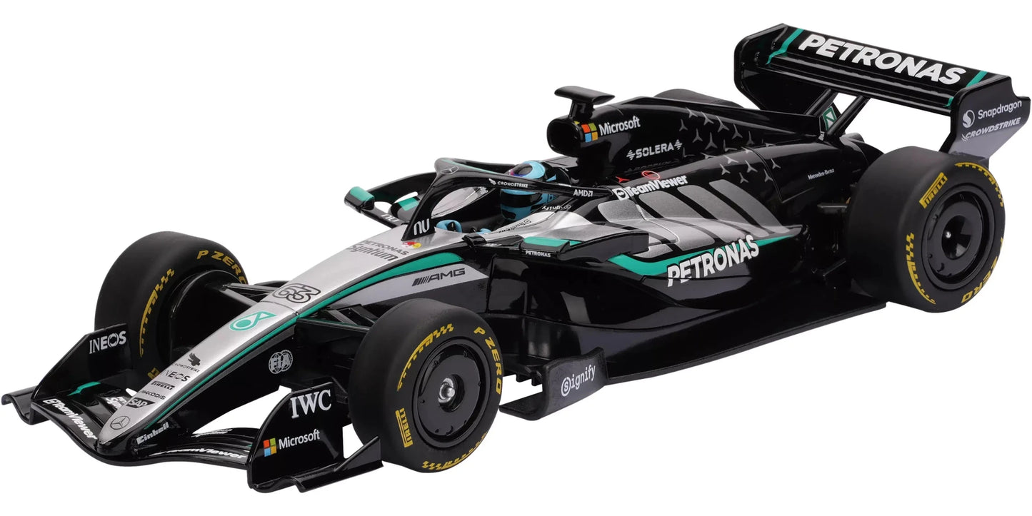 Carrera Evolution | Mercedes-AMG F1 W17 | 63 George Russell | 27854 | 1/32 Custom Build Slot Car