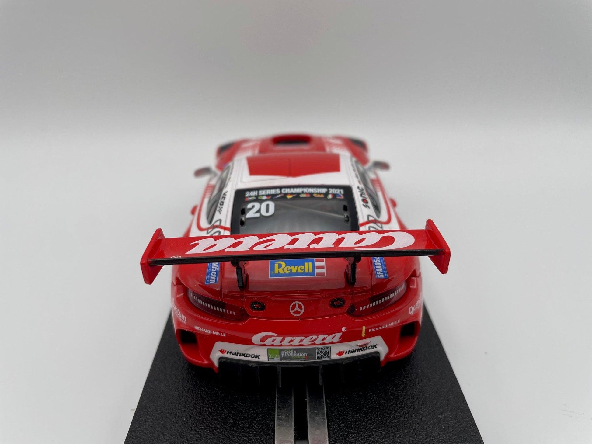 Carrera Evolution - Mercedes - AMG GT3 - #20 Carrera Revell - Paul Ricard 2021 - 27710 Unboxed