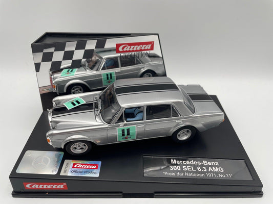 Carrera Evolution - Mercedes - Benz 300 SEL 6.3 AMG - #11 - Preis der Nationen 1971 - 31088*