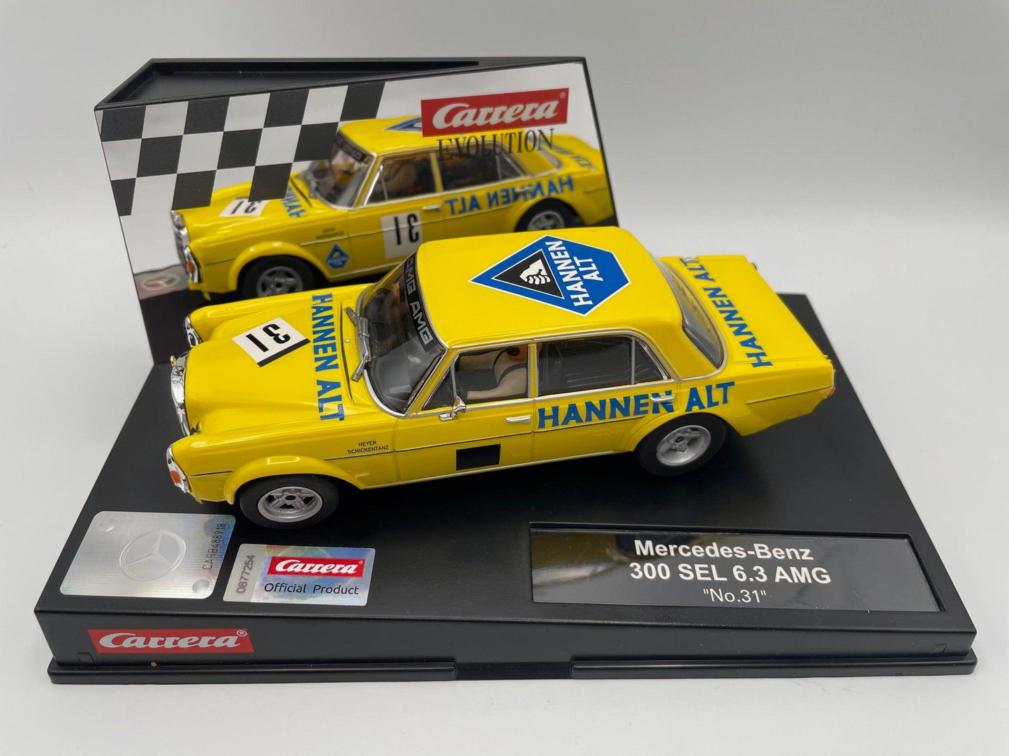 Carrera Evolution - Mercedes - Benz 300 SEL 6.3 AMG - #31 Hannen Alt - 1971 - 27713