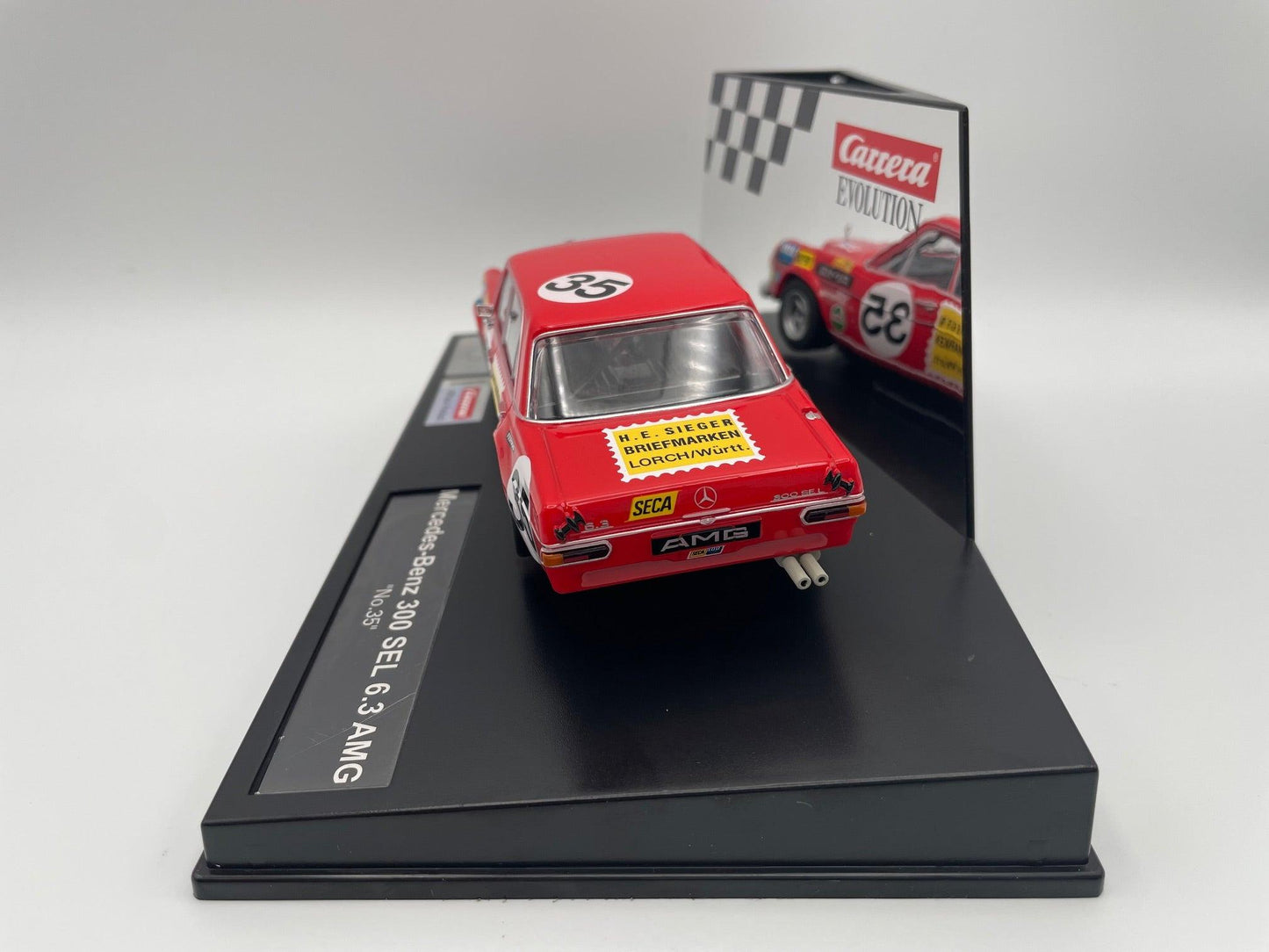 Carrera Evolution - Mercedes - Benz 300 SEL 6.3 AMG - #35 Red Pig - Spa 1971 - 27712