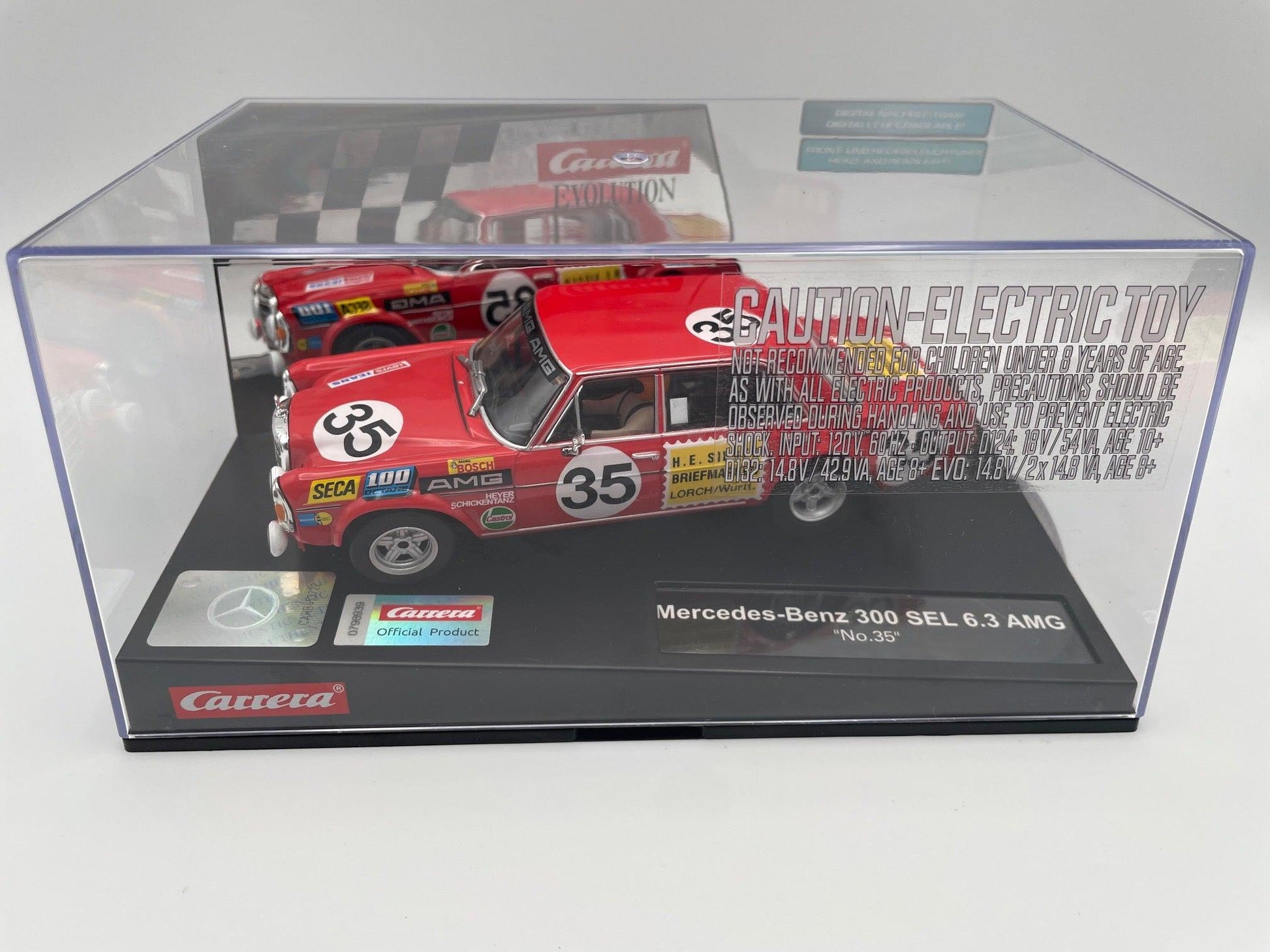 Carrera Evolution - Mercedes - Benz 300 SEL 6.3 AMG - #35 Red Pig - Spa 1971 - 27712