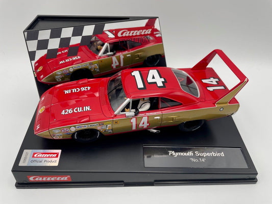 Carrera Evolution - Plymouth Superbird - #14 Richard Brickhouse - 27640