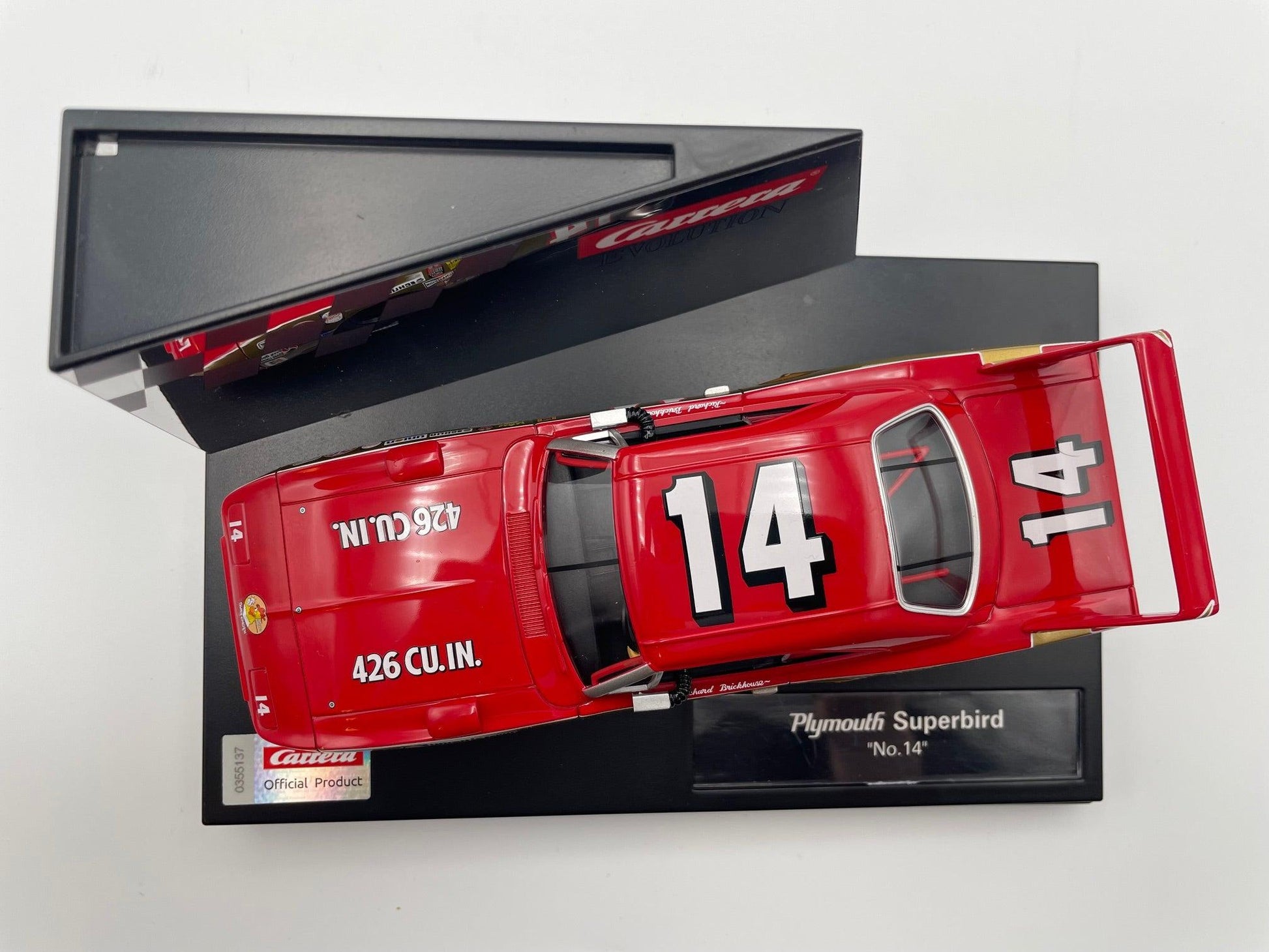 Carrera Evolution - Plymouth Superbird - #14 Richard Brickhouse - 27640