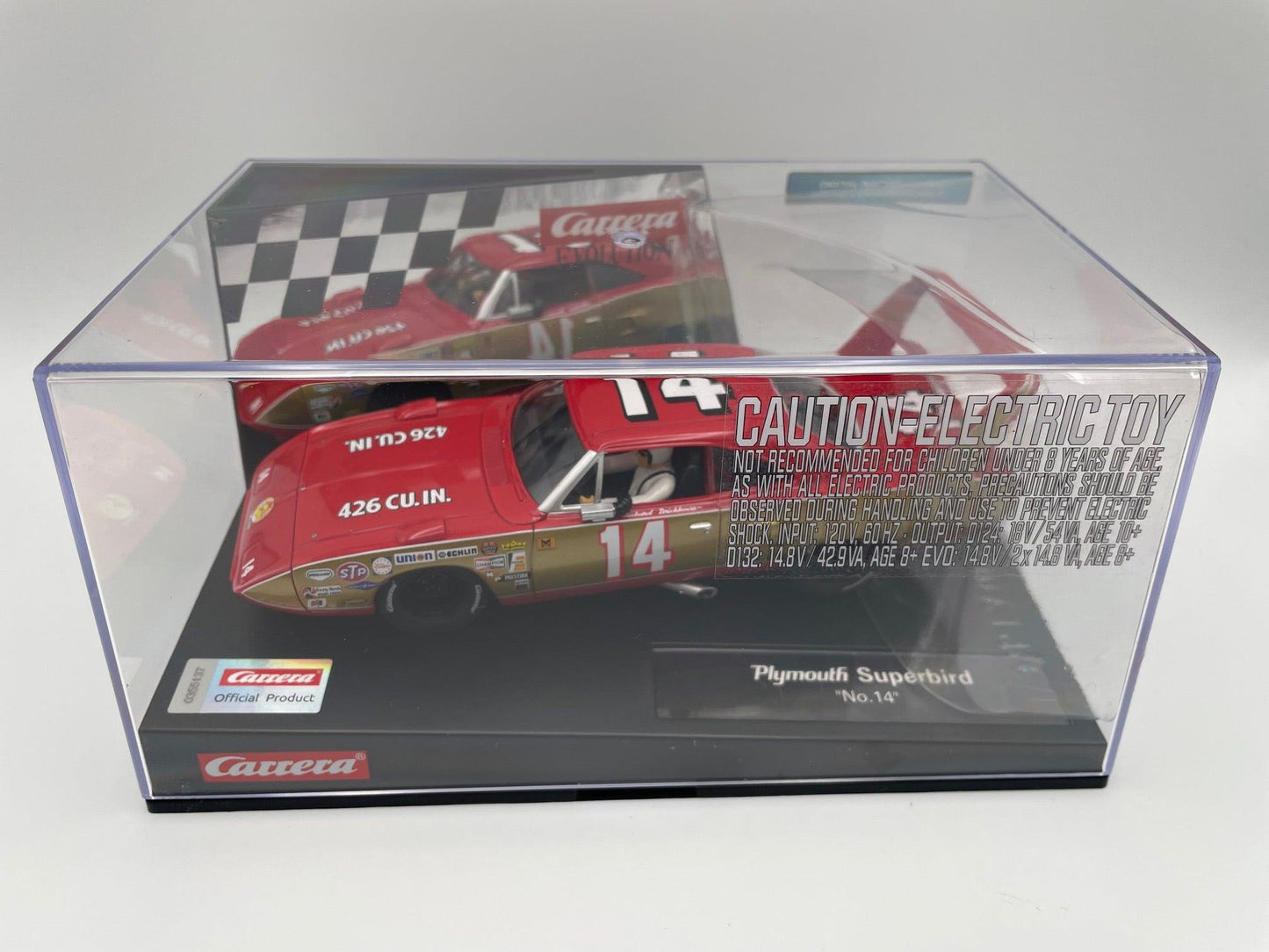 Carrera Evolution - Plymouth Superbird - #14 Richard Brickhouse - 27640