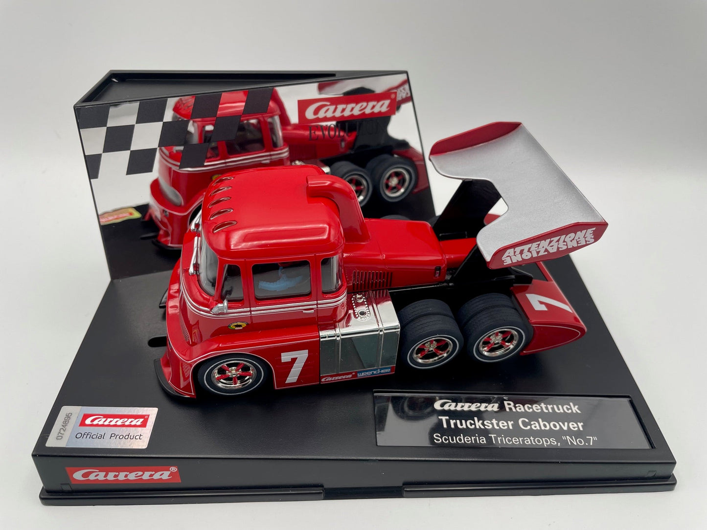 Carrera Evolution - Race Truck - Truckster Cabover - #7 Scuderia Triceratops - 30988*