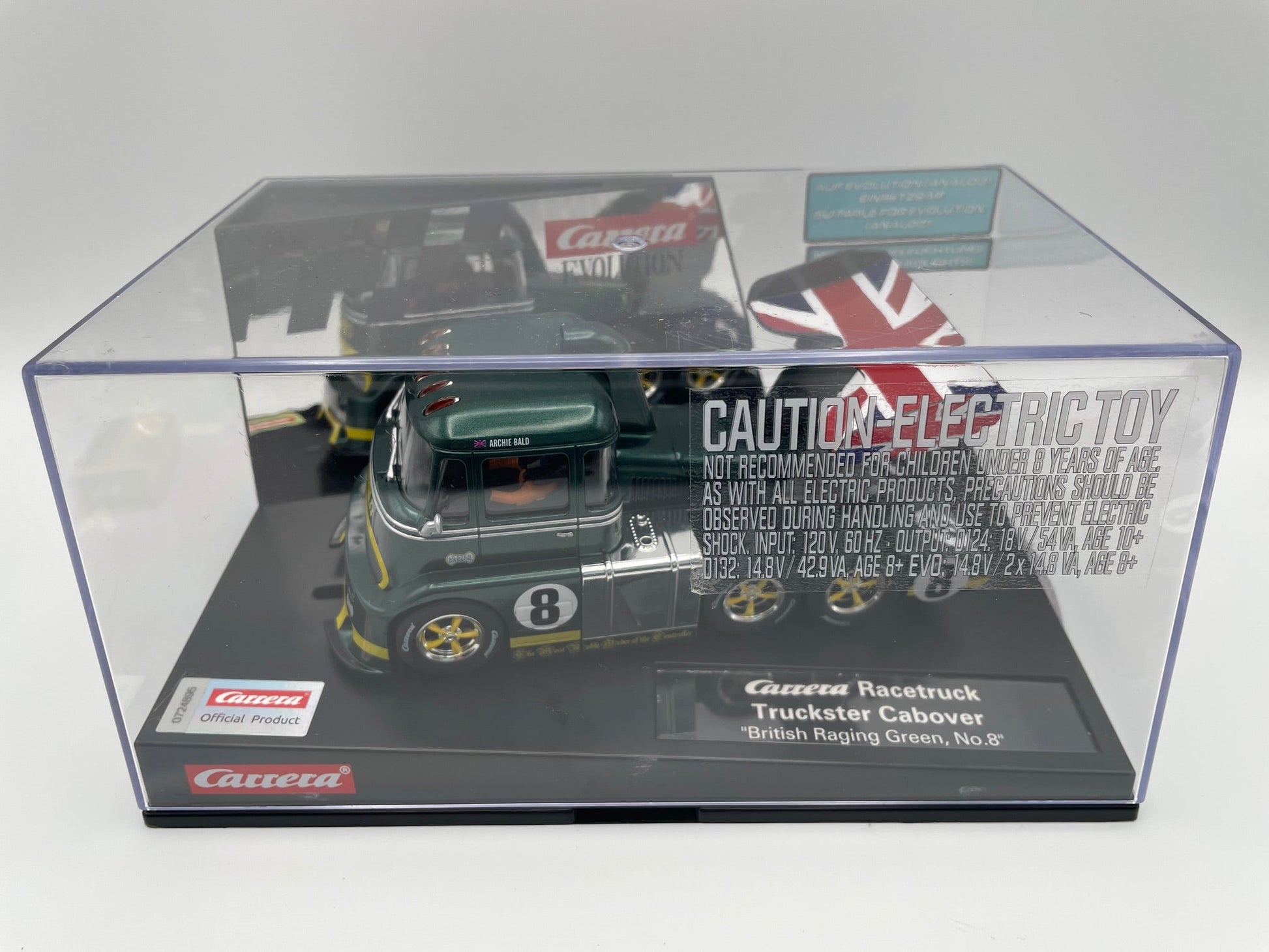 Carrera Evolution - Race Truck - Truckster Cabover - #8 British Raging Green - 31093*