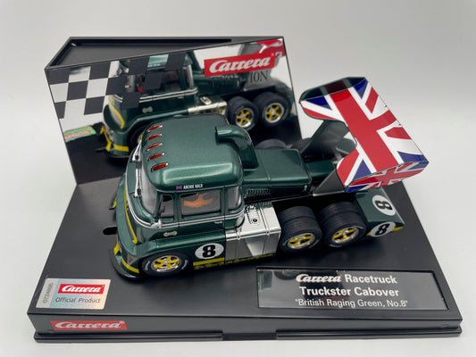 Carrera Evolution - Race Truck - Truckster Cabover - #8 British Raging Green - 31093*