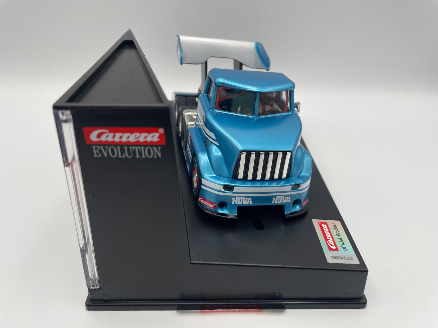 Carrera Evolution - Race Truck - Truckster Conventional - #6 Nova Racing Blue - 30989*