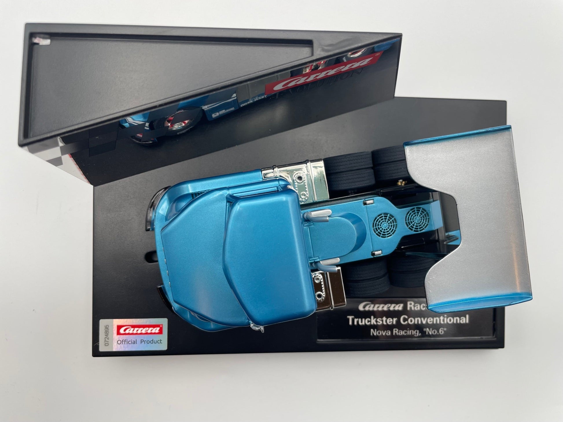 Carrera Evolution - Race Truck - Truckster Conventional - #6 Nova Racing Blue - 30989*