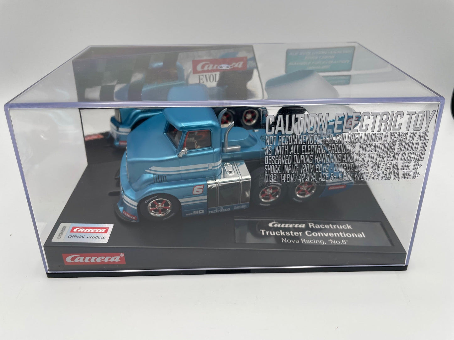 Carrera Evolution - Race Truck - Truckster Conventional - #6 Nova Racing Blue - 30989*