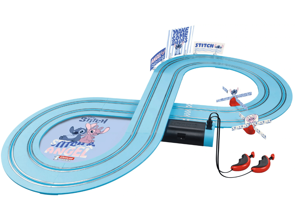 Carrera First | Disney Lilo & Stitch | Disney Stitch | 63071 | 1/50 Slot Car Racing Set