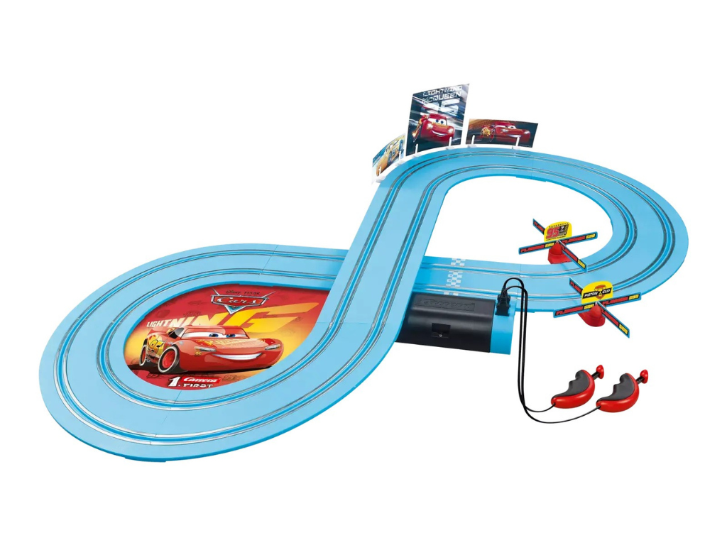 Carrera First | Disney Pixar Cars | Race of Friends | 63037 | 1/50 Slot Car Racing Set