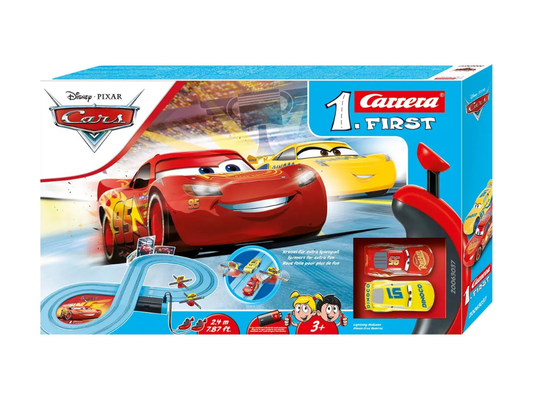 Carrera First | Disney Pixar Cars | Race of Friends | 63037 | 1/50 Slot Car Racing Set