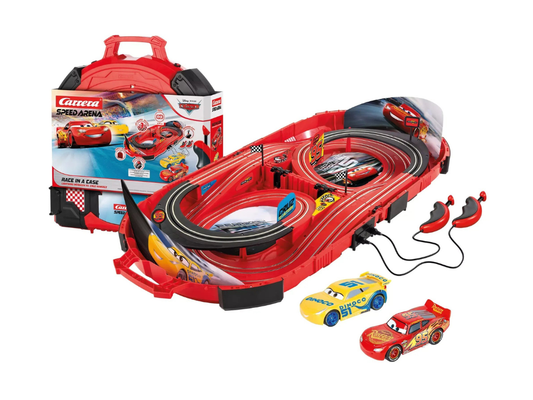 Carrera First | Disney Pixar Cars | Speed Arena | 16002 | 1/50 Slot Car Racing Set