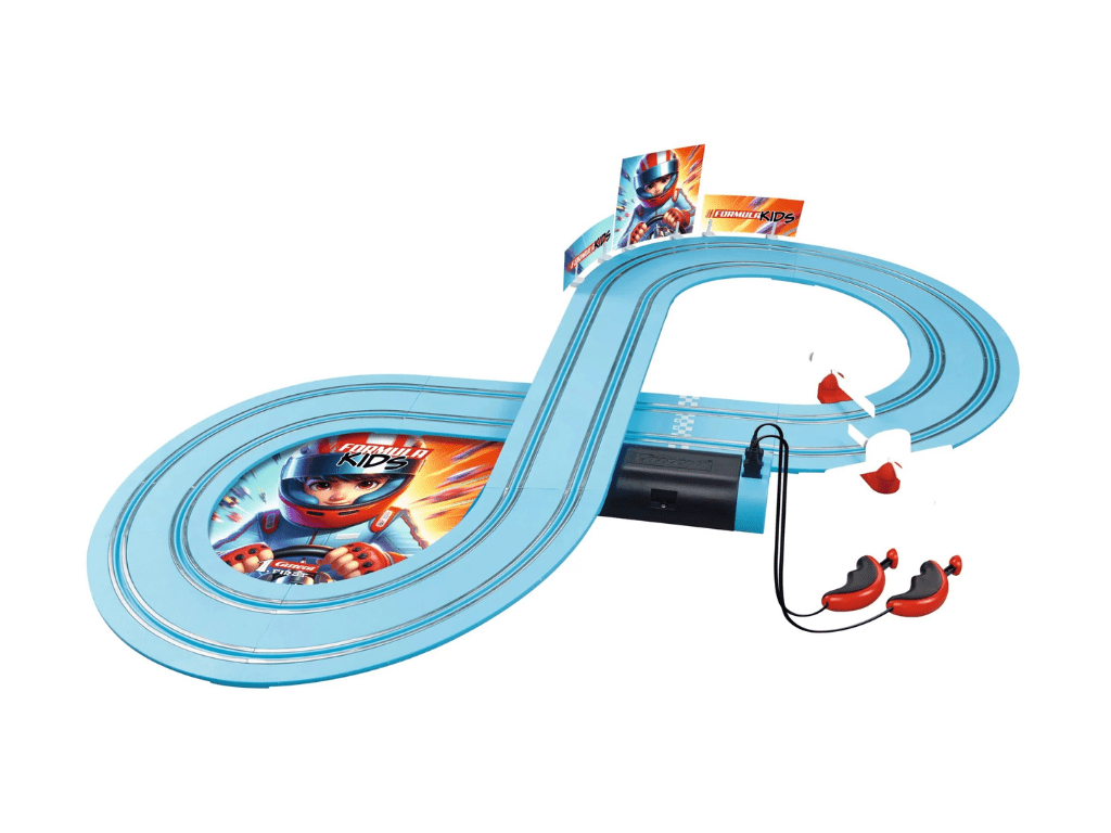 Carrera First | Formula Kidz | Fireflash vs. Thunderbold | 63061 | 1/50 Slot Car Racing Set