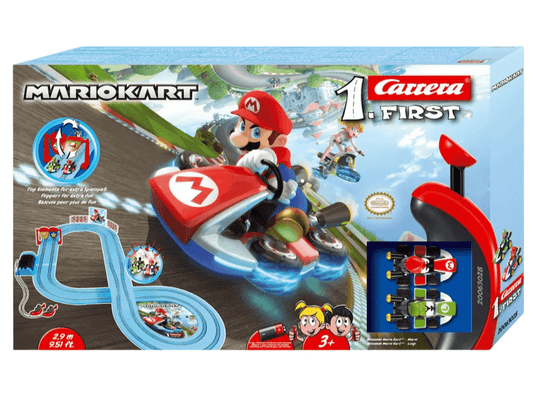 Carrera First | Mario Kart - Slot Car Racing Set | Mario vs. Luigi | 63028
