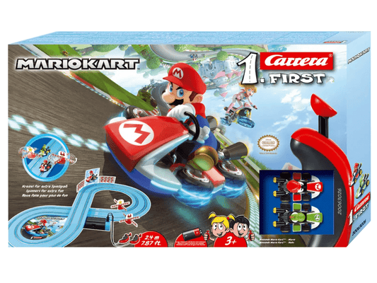 Carrera First | Mario Kart - Slot Car Racing Set | Mario vs. Yoshi | 63026