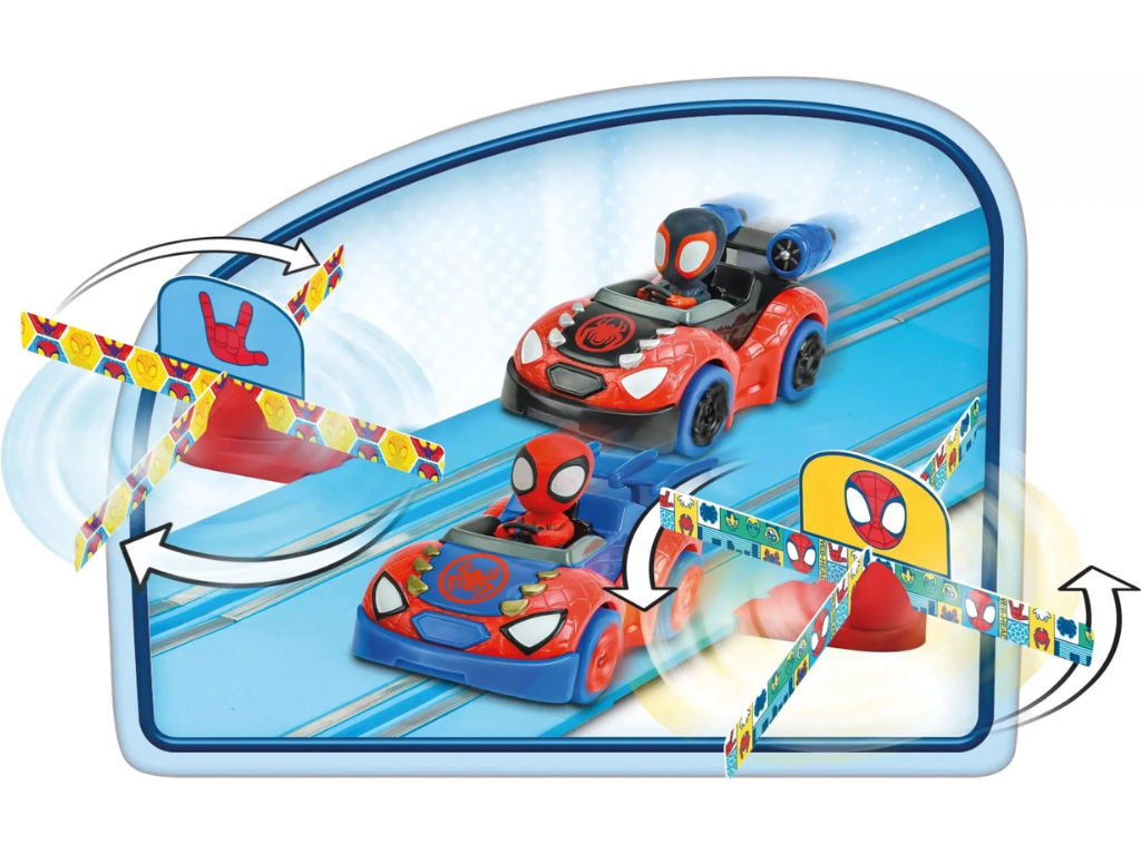 Carrera First | Marvel Spidey | It's Spidey Time! | 63049 | 1/50 Slot Car Racing Set