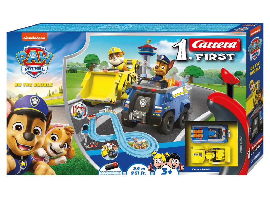Carrera First | PAW Patrol - Slot Car Racing Set | On the Double | 63057